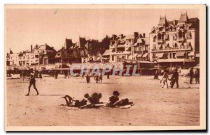 Old Postcard The Sea Baule Beach and villas