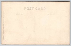 RPPC Washington Native Cute Brown Bear Drinking From Soda Bottle Postcard A46