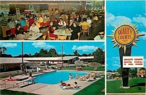 NC, Rocky Mount, North Carolina, Quality Courts Motel Coral,Dexter Press 99326-B