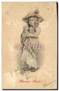 Postcard Old Dog Fun Children