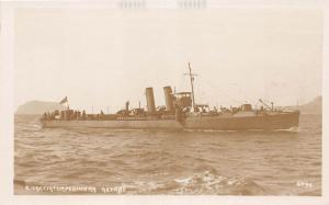 B47/ Italy Italian Navy RPPC Postcard Ship c1920 R. Cacciatorpediniera Astore 1