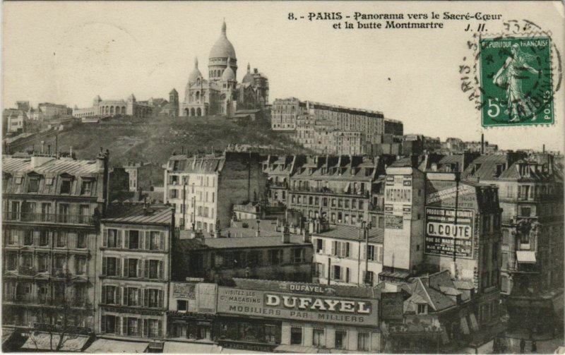 CPA PARIS 18e Montmartre Le Sacré-Coeur (36626)