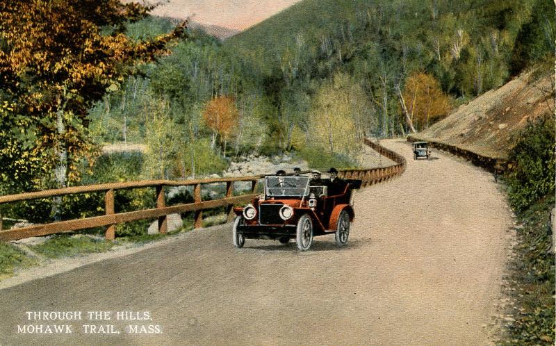 MA - Berkshires, Mohawk Trail. Through the Hills