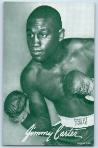 c1905 Jimmy Carter Professional Boxer Boxing Arcade Card Made In USA