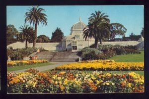 San Francisco, California/CA Postcard, Conservatory Of Flowers, Golden Gate Park