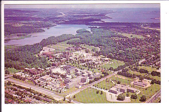 Aerial View, McMaster University, Hamilton Ontario, 