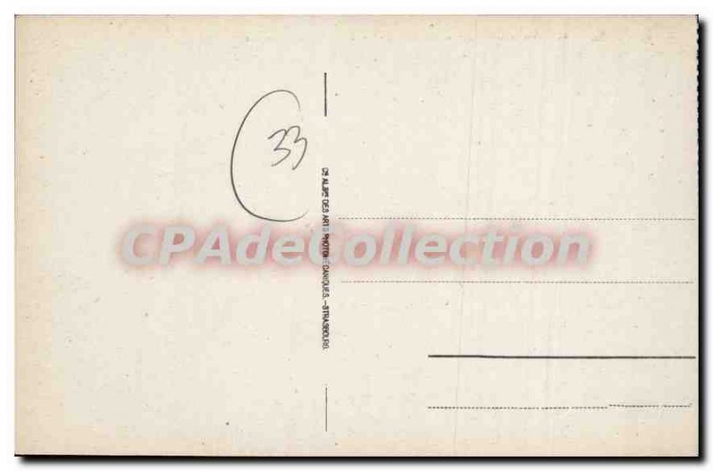 Old Postcard Arcachon Cote D'Argent Villa Algerienne