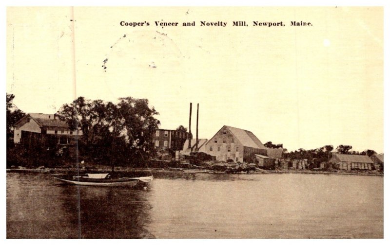 Maine  Newport , Cooper's Veneer and Novelty Mill