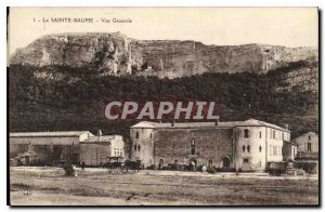 Old Postcard La Sainte Baume General view