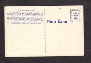 FL Mayflower Hotel Jacksonville Florida Postcard J A Driver Manager