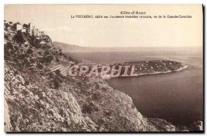 Old Postcard Vistaero edified on the & # 39ancienne Roman border seen from th...