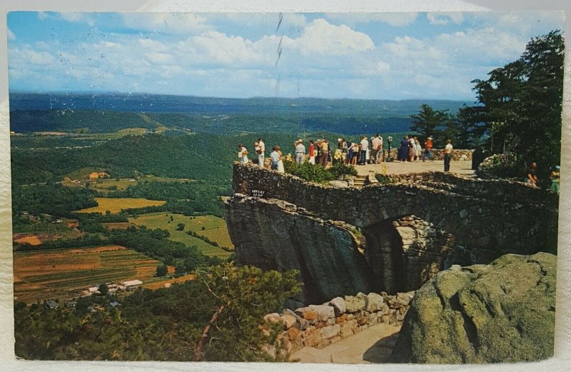 Lover's Leap Rock City. Lookout Mountain Chattanooga Tennessee Vintage Postcard