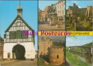 Shropshire Postcard-Bridgnorth, Shrewsbury, Ludlow, Stokesay, Ironbridge RR20860