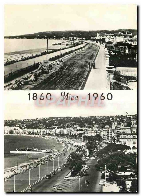 Modern Postcard Centennial Reunion from Nice to France