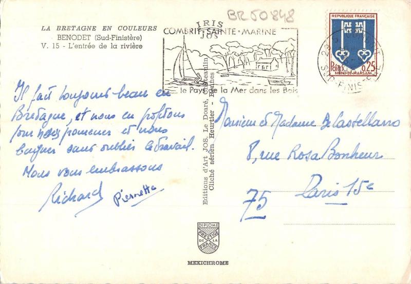 BR50848 Benodet l entree de la riviere       France