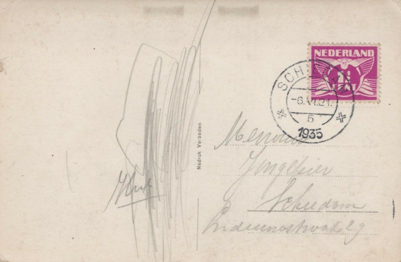 Netherlands Abdij Middelburg Vintage RPPC 04.19
