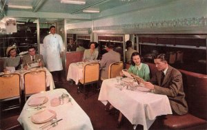 Santa  Fe Capitan Grand Canyon Dining Room Postcard