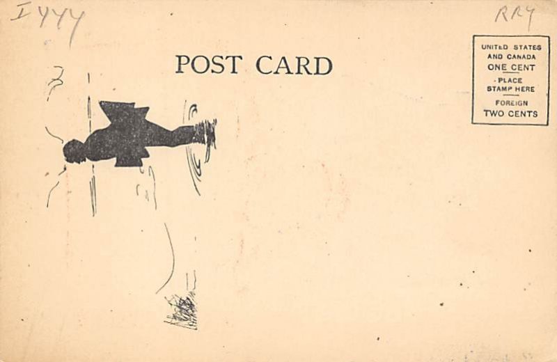 September Morn Hold to Light Unused 