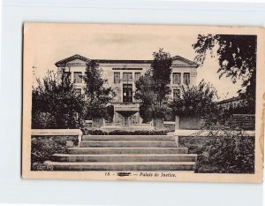 Postcard Palais de Justice, Setif, Algeria