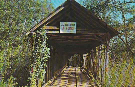 Duck Springs Covered Bridge Keener Alabama