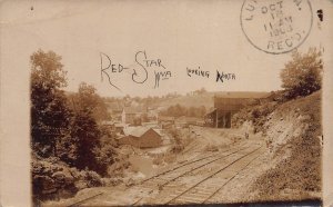 ZC1/ Red Star West Virginia RPPC Postcard c1910 Coal Mine Homes 179