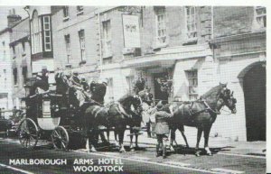 Oxfordshire Postcard - Marlborough Arms Hotel - Woodstock - Ref 1673A