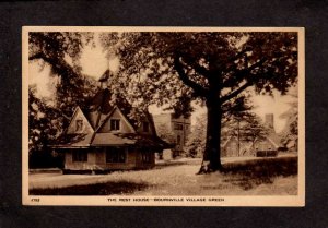England UK Birmingham, Rest House Bournville Village Green Postcard Europe