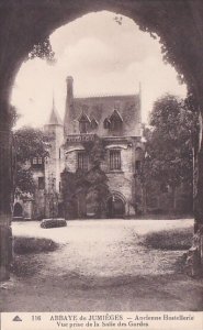 France Abbaye de Jumieges Vue prise de la Salle des Gardes