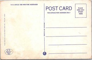 Postcard BRIDGE SCENE Toledo Ohio OH AM9948