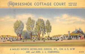 Horseshoe Cottage Court 8 Miles North Bowling Green Bowling Green Kentucky  