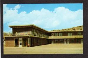 WY Lariat Lodge Motel ROCK SPRINGS WYOMING PC Postcard