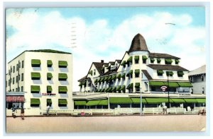 The Plimhimmon Hotel Ocean City MD Maryland Postcard (EW6)