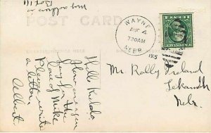 NE, Wayne, Nebraska, State Normal School, Administration Building, RPPC