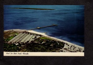 FL Fort Ft De Soto Park Pier Egmont Key St Petersburg Florida Postcard