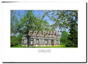 Postcard Modern Normandy Norman manor