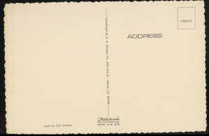 United Airlines~Stapleton International Airport~CO Postcard passenger departure