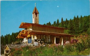 Frontier Town Chapel Church John Quigley Helena MT Montana Unused Postcard H23