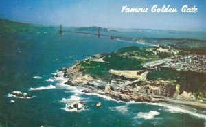 USA Famous Golden Gate Bridge Air View Veterans Adm. Hospital Seal Rocks 07.15