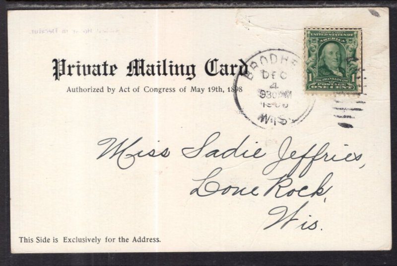 The Oldest House in Decatur,Brodhead,WI BIN