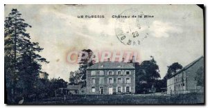 Old Postcard Chateau Le Plessis Mine