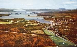 ME - Greenville. Aerial View, Moosehead Lake