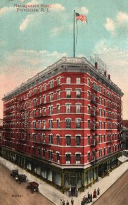 Vintage Postcard 1915 Narragansett Hotel Building Providence Rhode Island RI