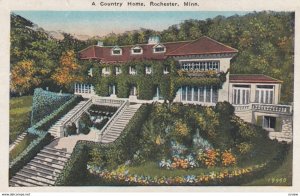ROCHESTER, Minnesota, 1910s; A Country Home