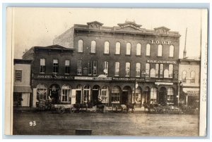 c1910's Union Block Bridge Square Bromley Minneapolis MN RPPC Photo Postcard