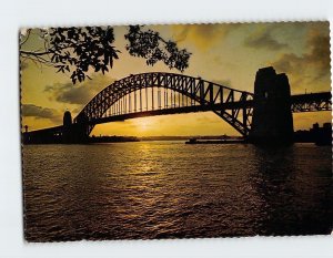 M-129366 Sunset over Sydney Harbour and Bridge Sydney Australia