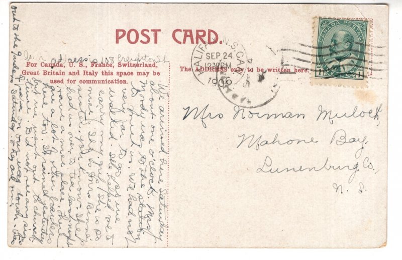 Walkway, Point Pleasant Park, Halifax, Nova Scotia, Used 1906