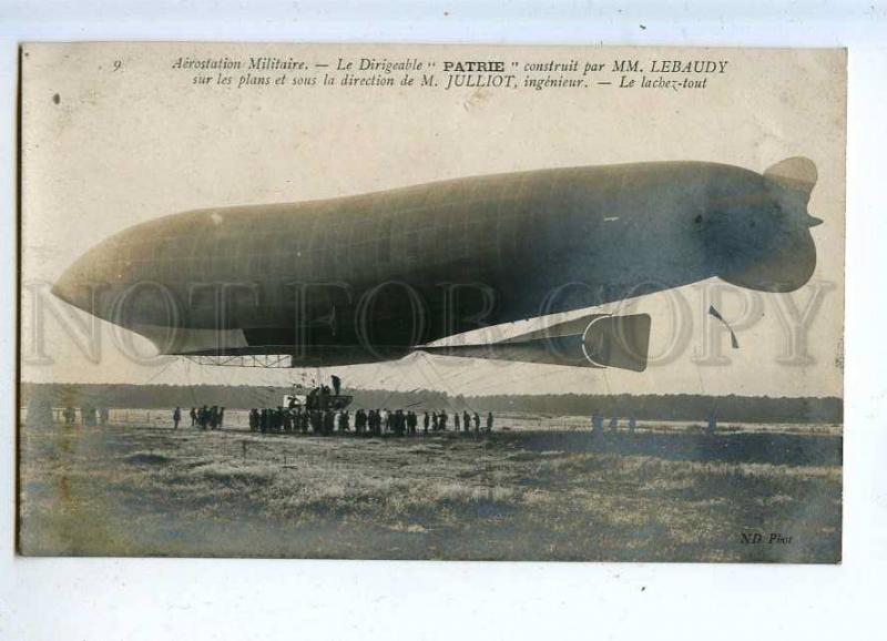 205546 FRANCE AVIATION airship dirigible PATRIE photo #9