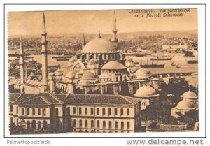 Vue Panoramique De La Mosquee Suleqmanie, Constantinople, Turkey, 00-10s