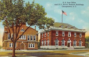 US Post Office, US Naval reserve buildings Georgetown, South Carolina