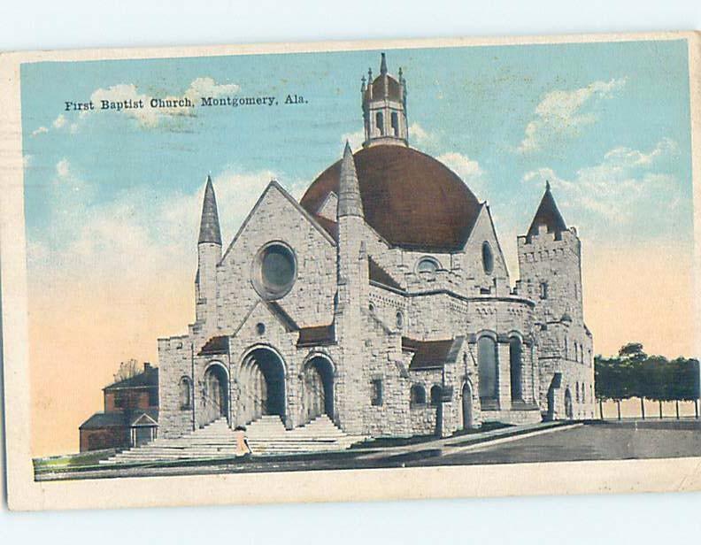 W-Border CHURCH SCENE Montgomery Alabama AL A9591